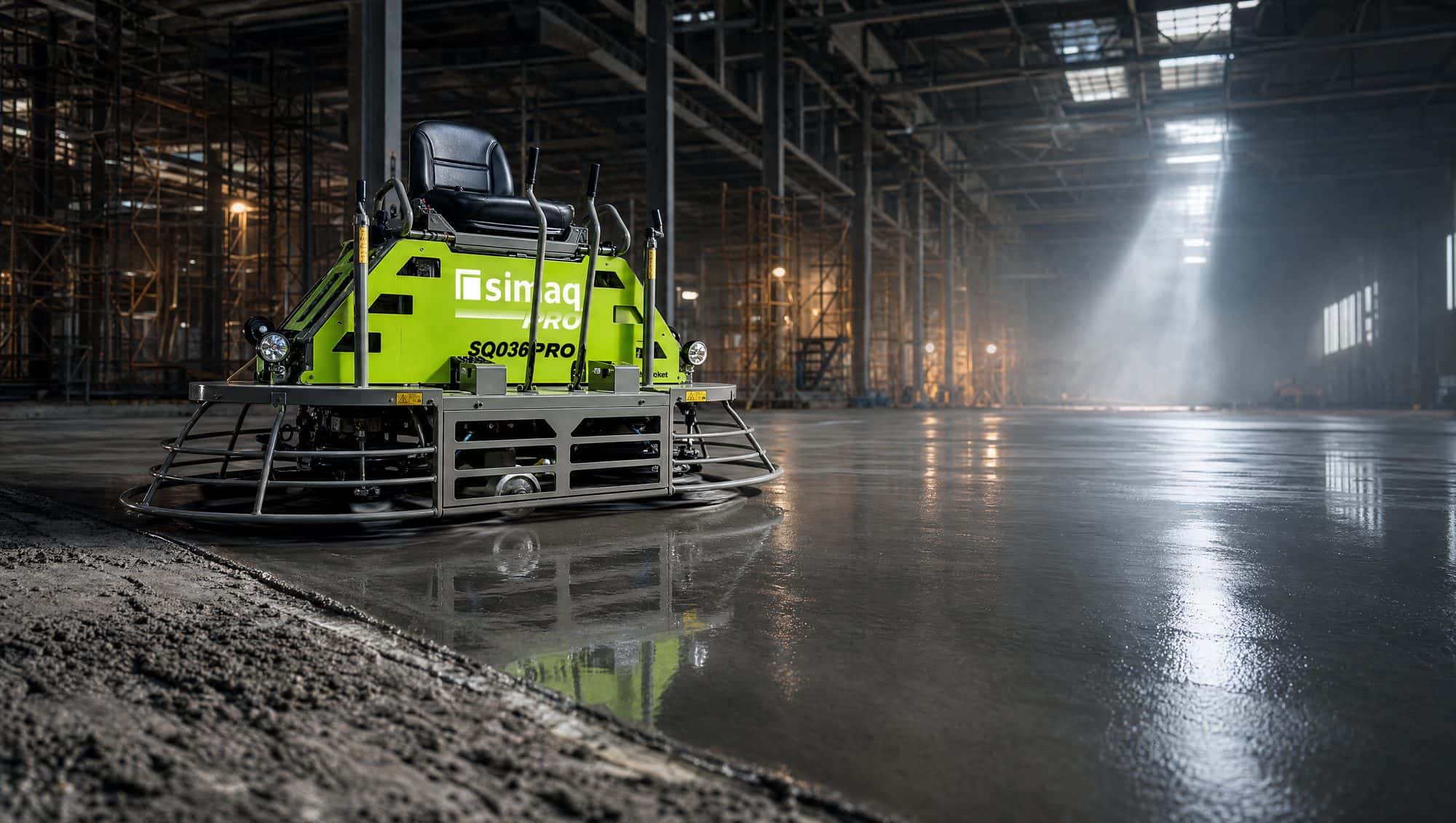 SQ36DOUBLE PRO — Concrete finishing
