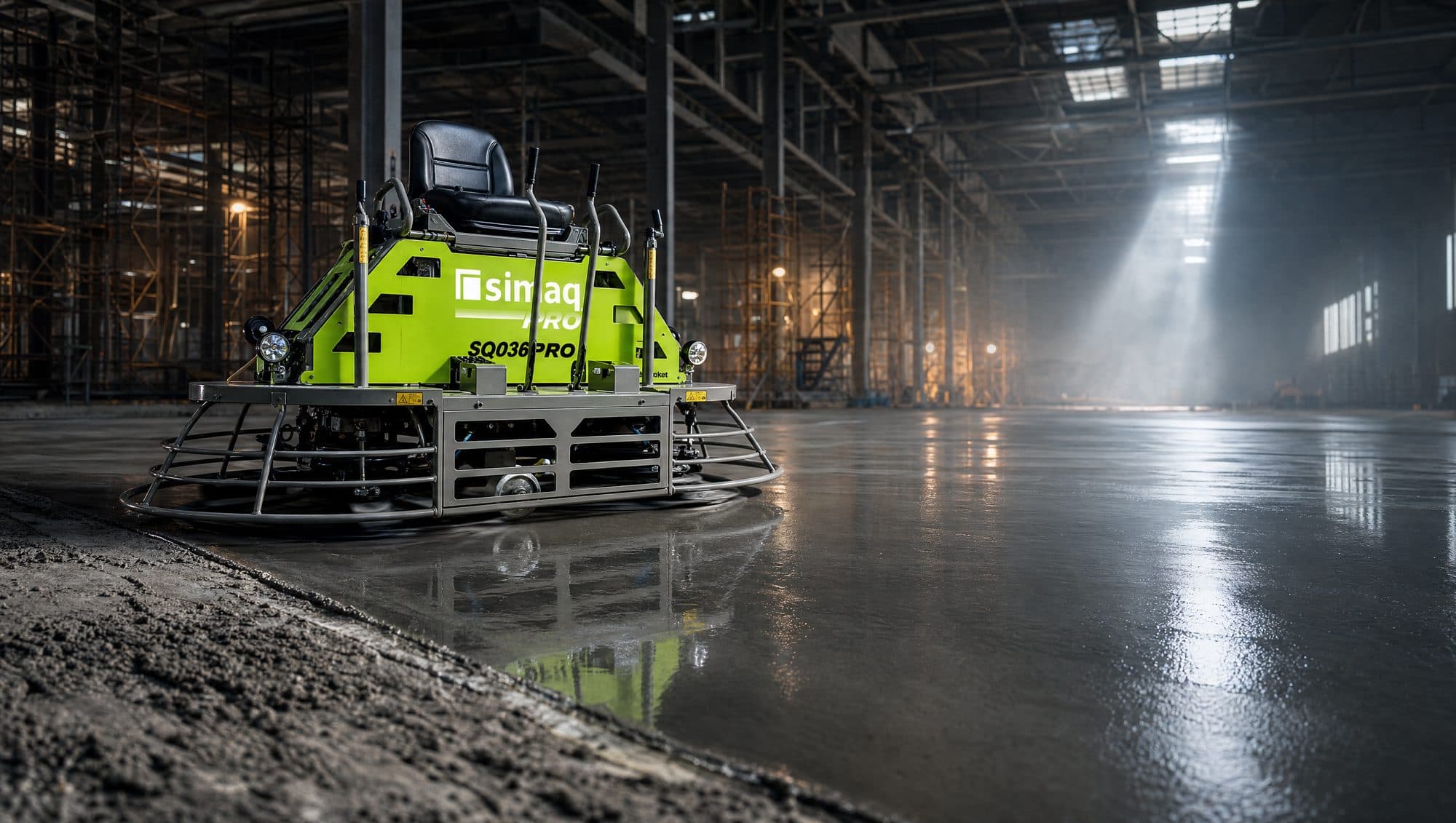 SQ36DOUBLE PRO — Concrete finishing