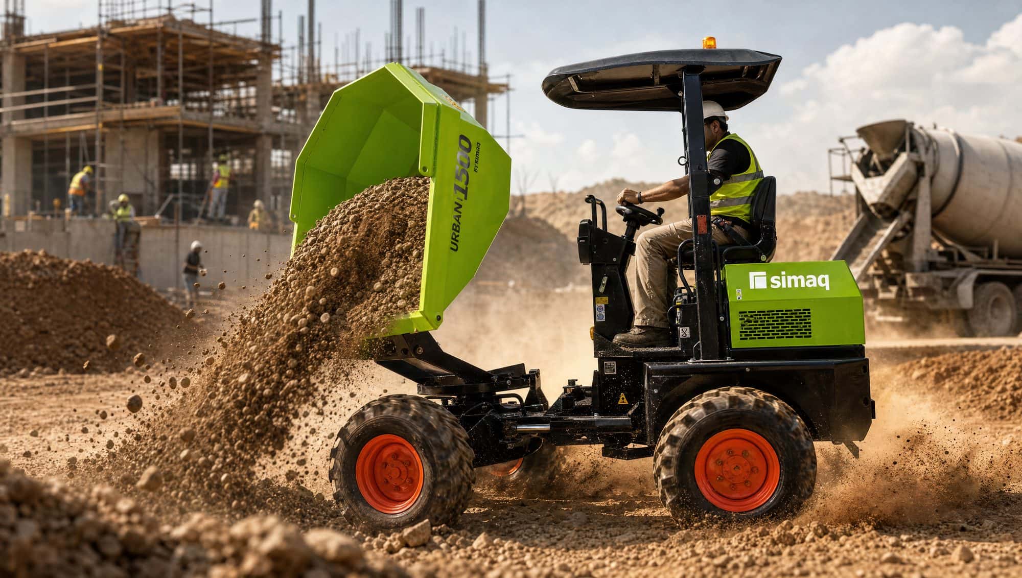 URBAN 1500 — Material handling