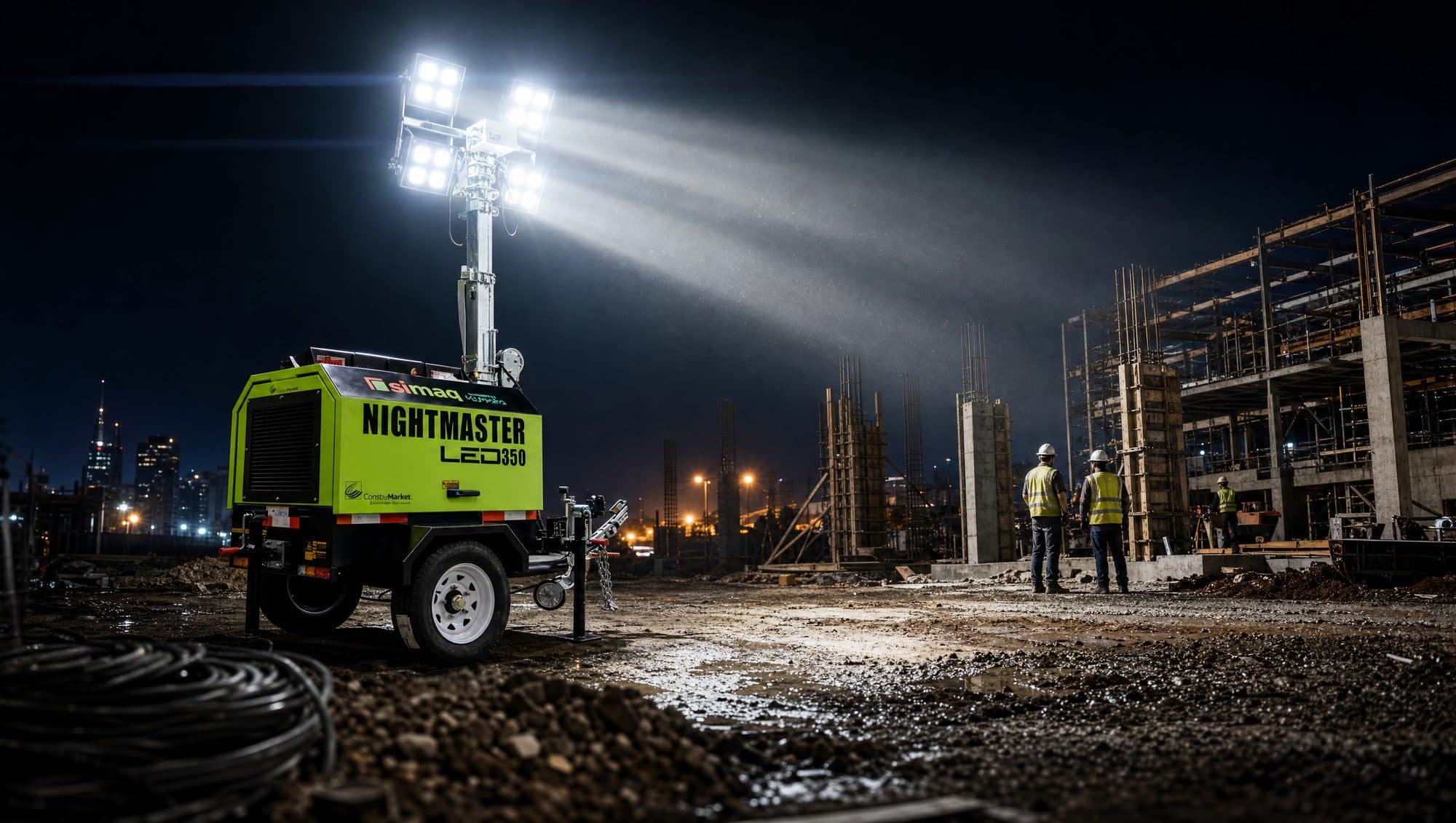 NIGHTMASTER LED 350 — en obra