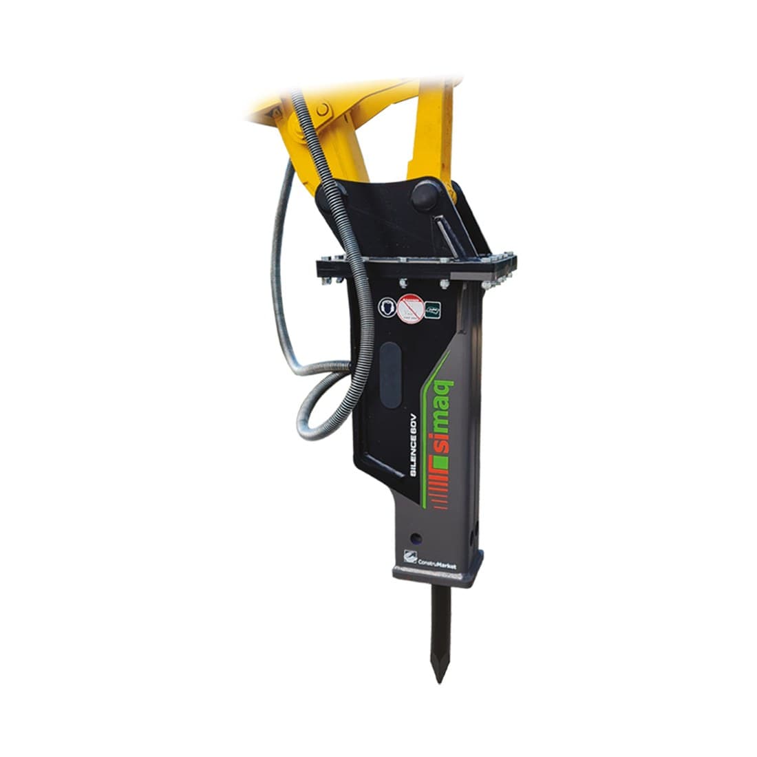 SIMAQ DB 60V hydraulic breaker for backhoe loaders