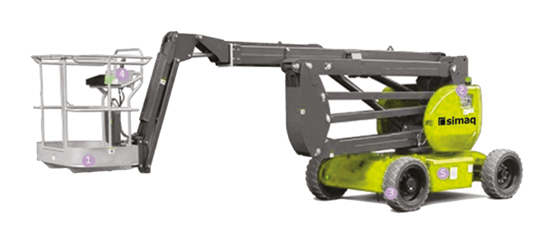 Articulating boom lift SQTHZ 170 PRO