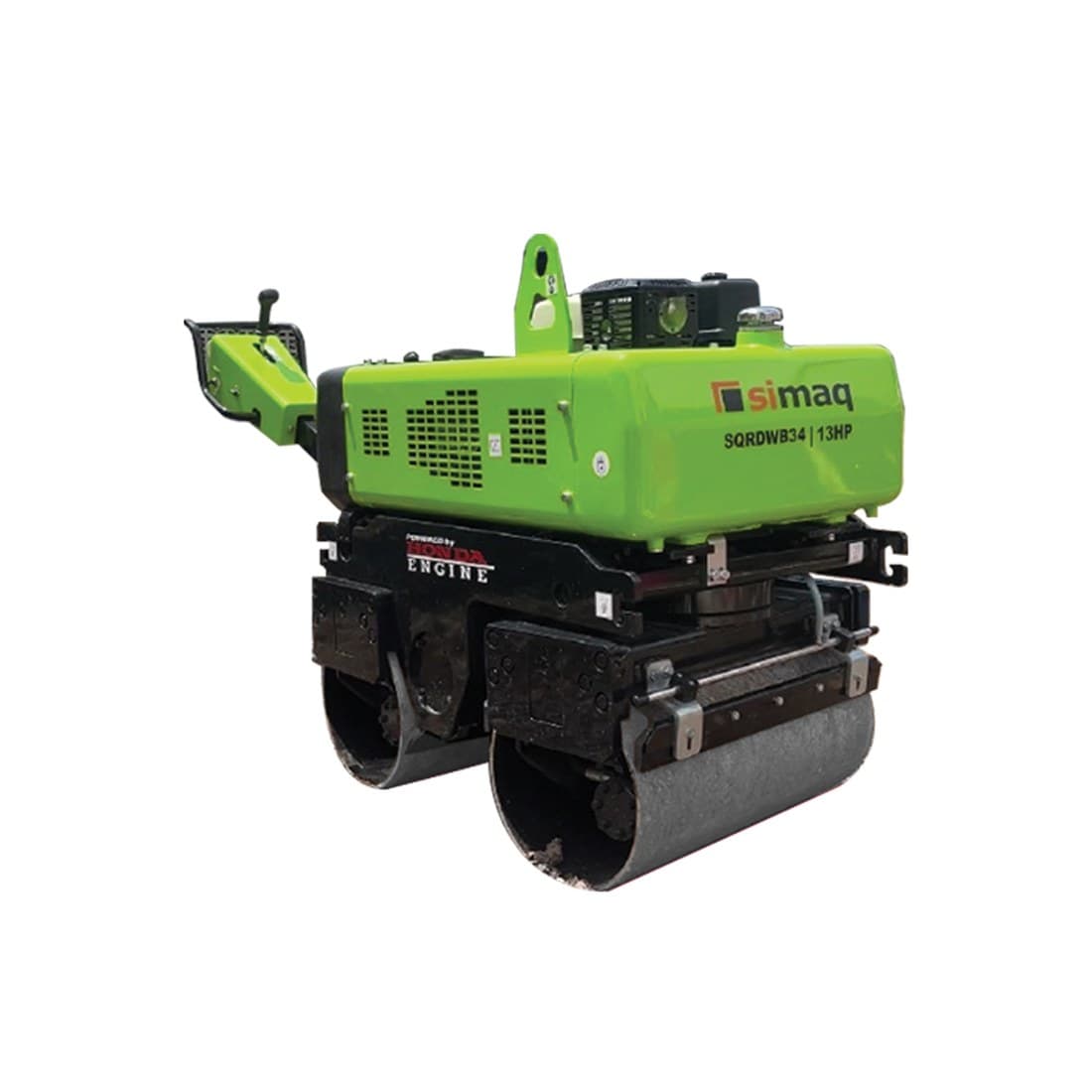 Rodo compactador SIMAQ SQRDWB L34 de doble tambor con operador a pie