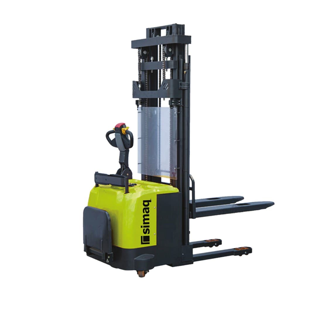 Stacker eléctrico SIMAQ SQCDD-H1545 PRO de triple mástil