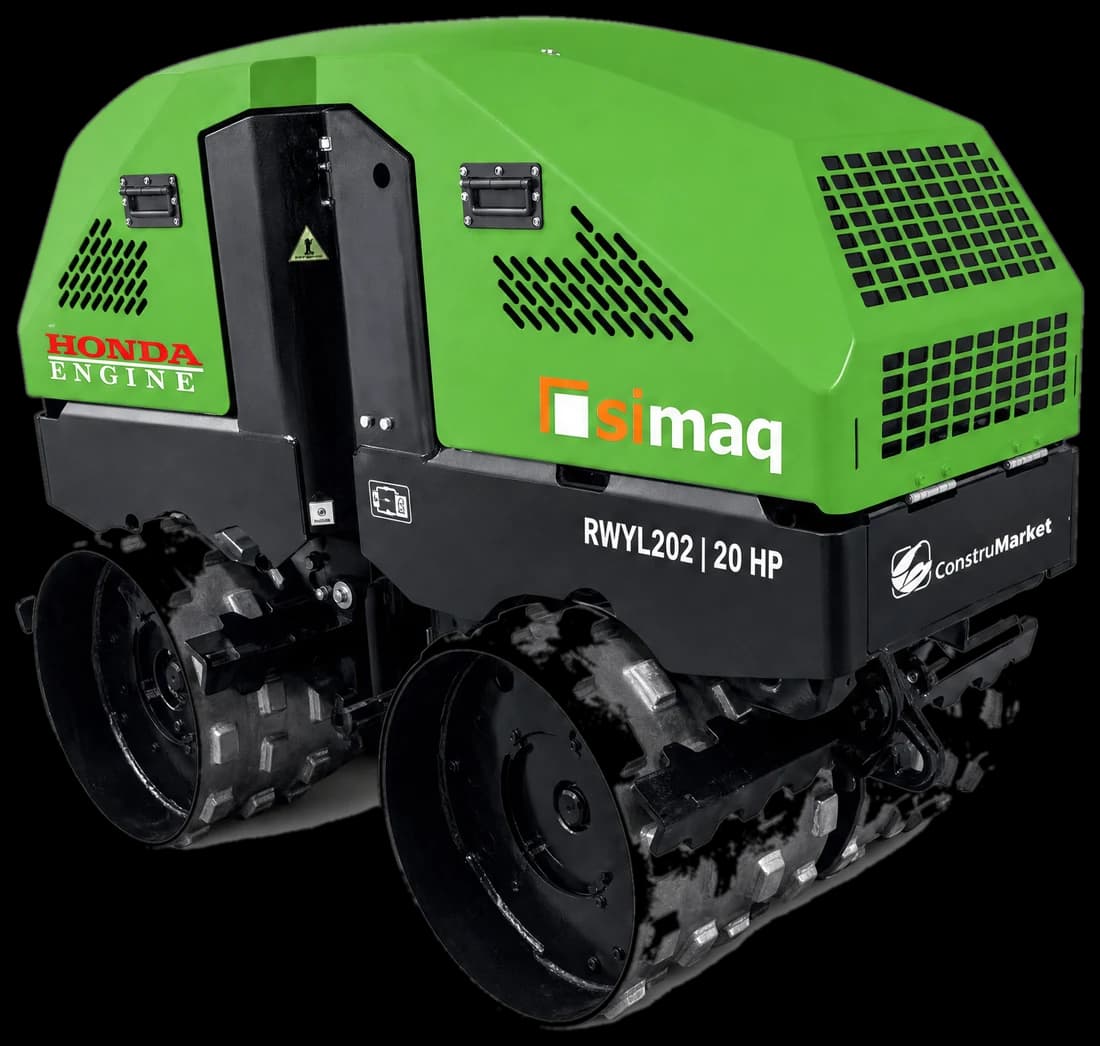 Rodillo de zanjas con control remoto SQRPTRC L202