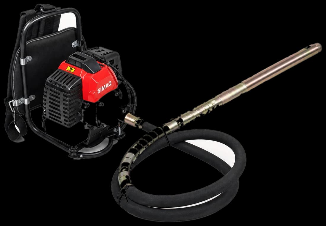 Backpack concrete vibrator SQMG28 PRO