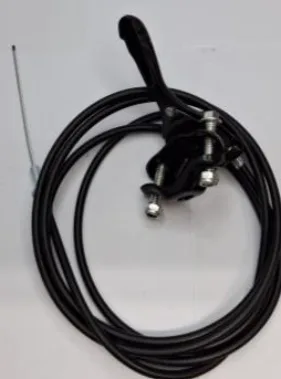 Palanca y cable del acelerador