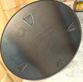 Placa de hierro