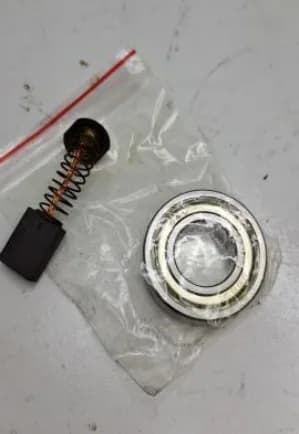 Set de carbón y balero