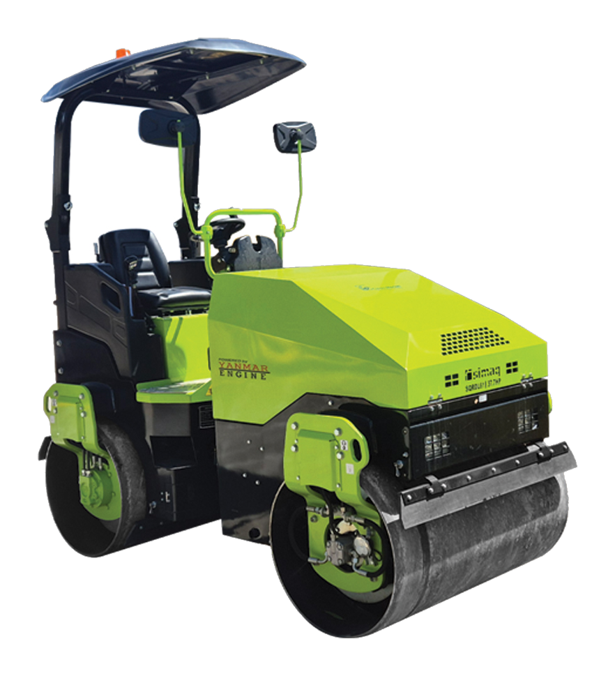 Ride-on vibratory roller SQRD L61